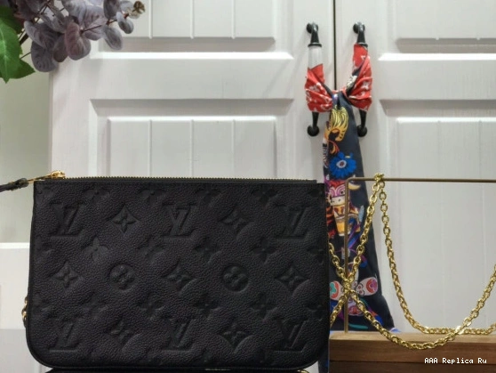 AAA Pruses Bags POCHETTE LOUIS VUITTON DOUBLE ZIP 0821